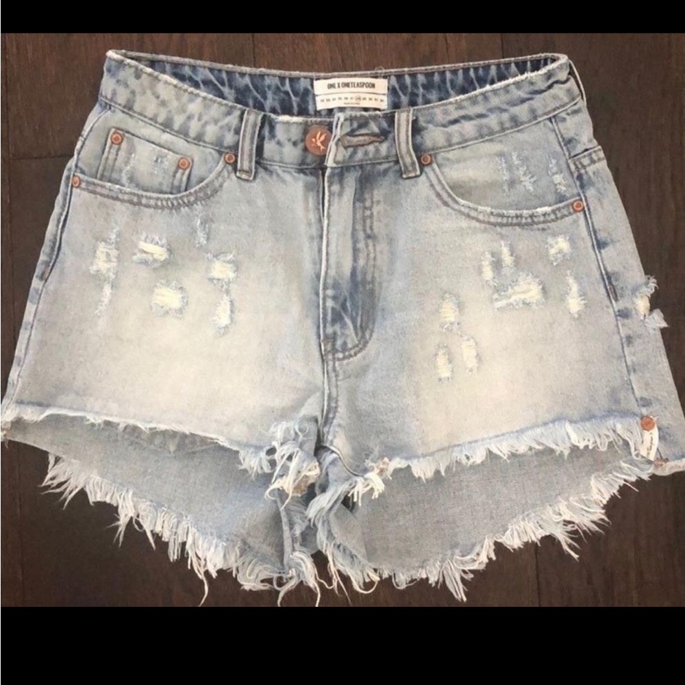 One Teaspoon High Waisted Shorts